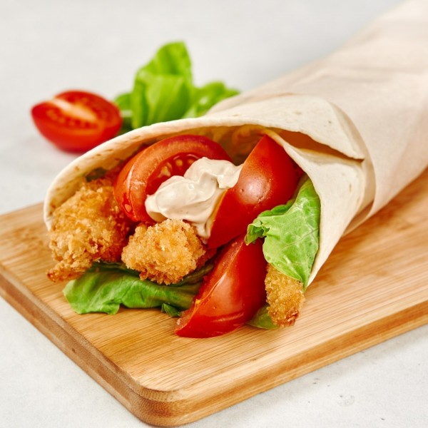 Цезарь-ролл с хрустящей курочкой