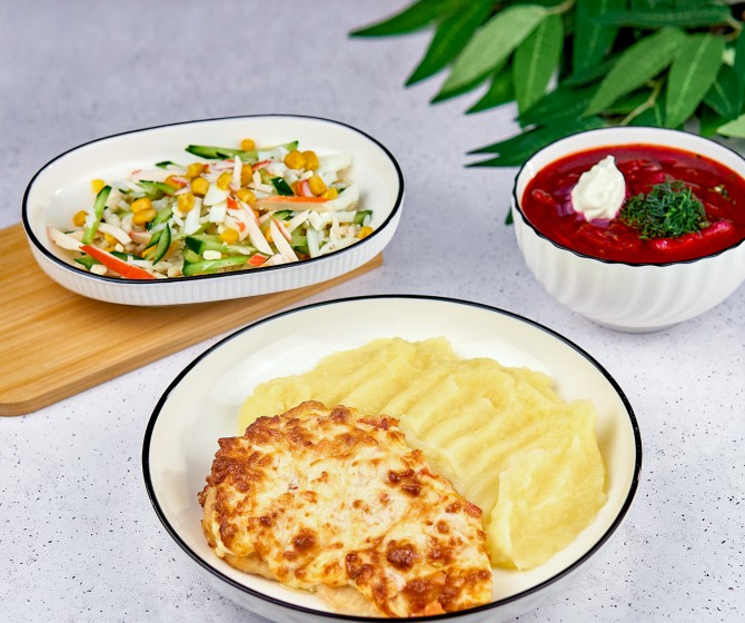 Обед Хит с курицей 