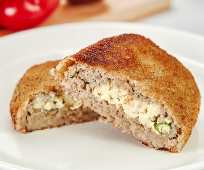 Зраза из белой рыбы с яйцом