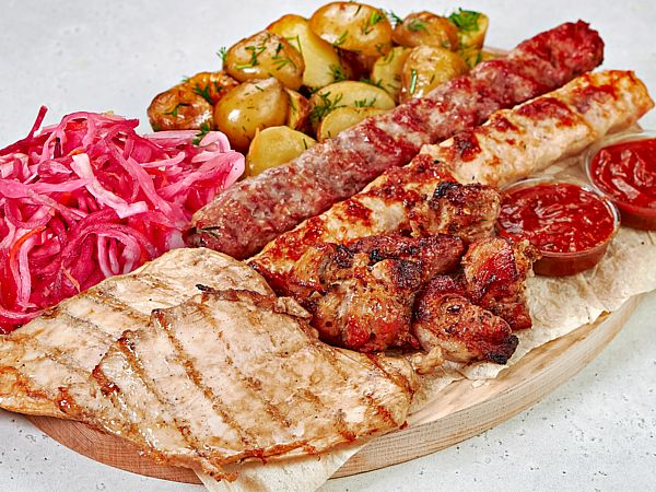 гриль-меню для туристических групп